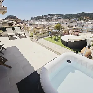  Appartement Apartment Luna Tossa De Mar With Jacuzzi, 5Mins Walking To The Beach, Sea And Castle View Big Terrace